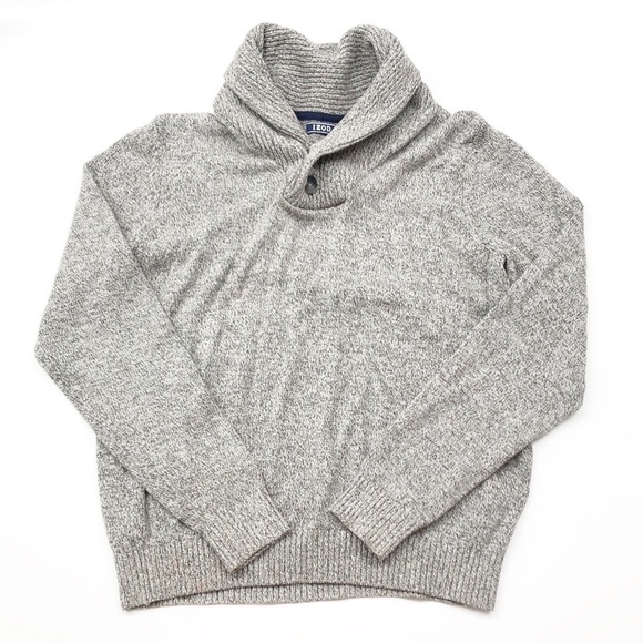 Izod mens gray pullover sweater - Picture 1 of 4